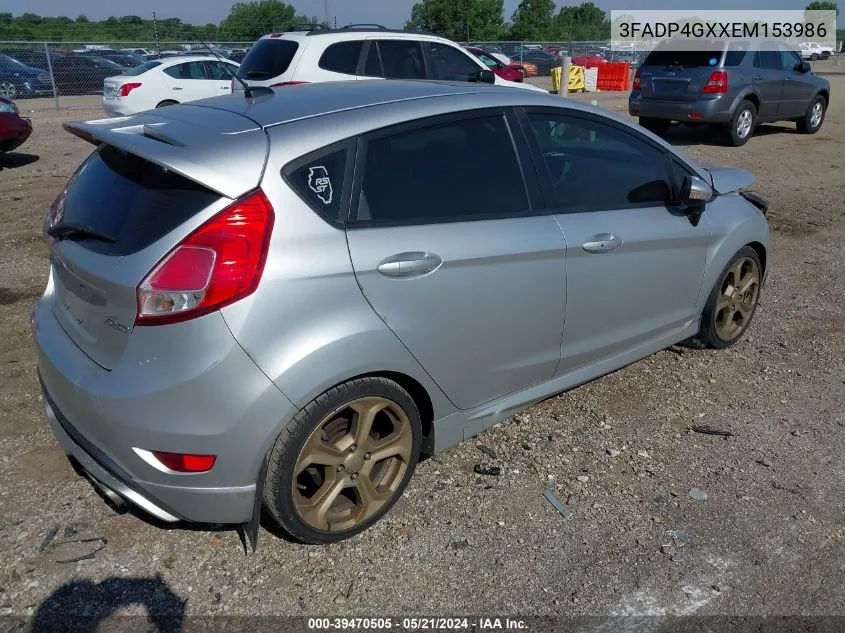 3FADP4GXXEM153986 2014 Ford Fiesta St