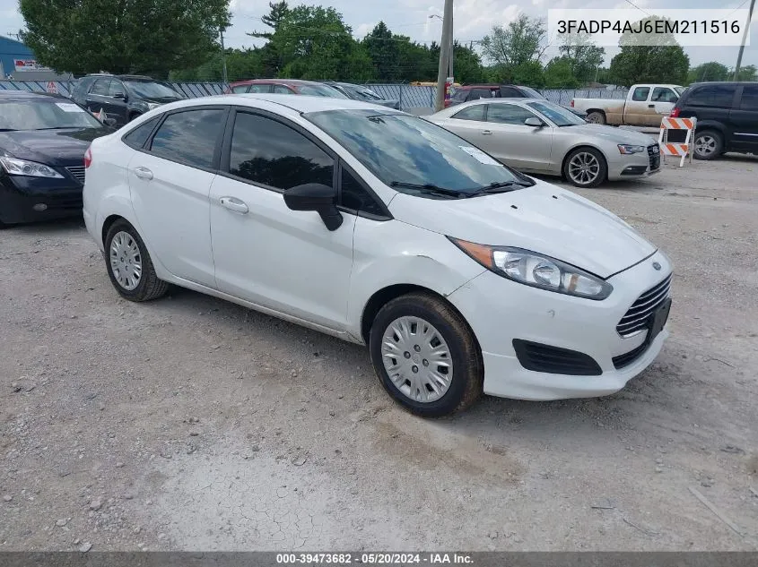 3FADP4AJ6EM211516 2014 Ford Fiesta S