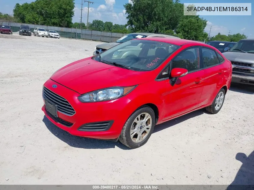 3FADP4BJ1EM186314 2014 Ford Fiesta Se