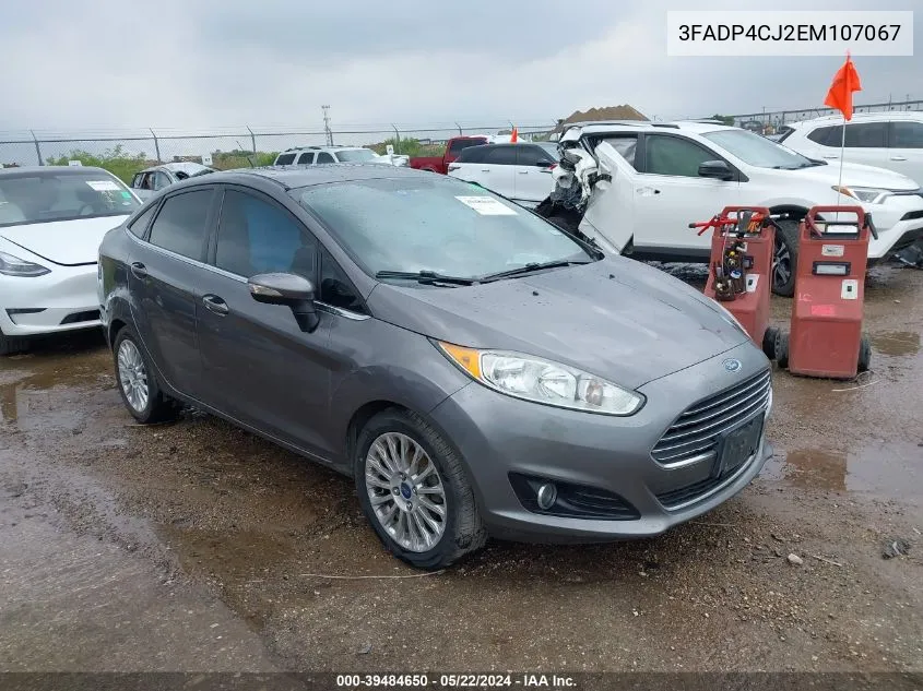 3FADP4CJ2EM107067 2014 Ford Fiesta Titanium