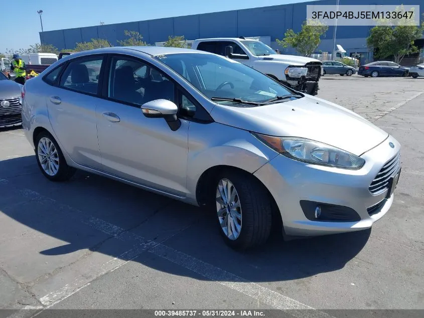 3FADP4BJ5EM133647 2014 Ford Fiesta Se