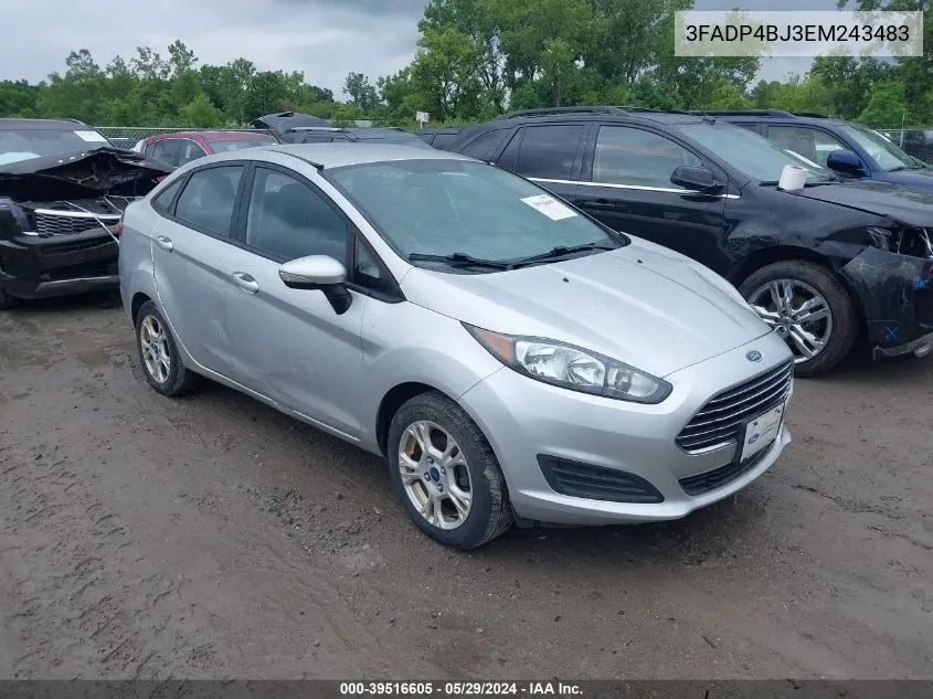 3FADP4BJ3EM243483 2014 Ford Fiesta Se