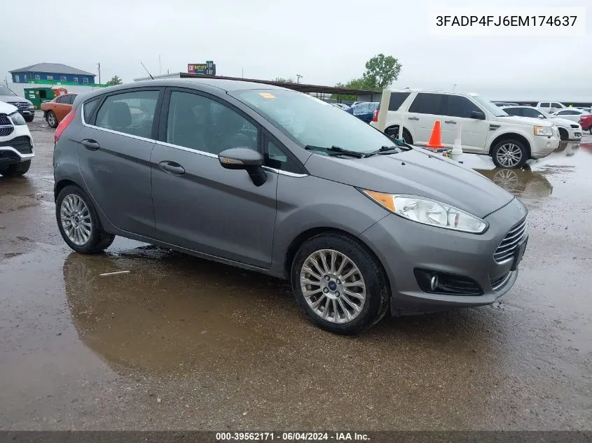 3FADP4FJ6EM174637 2014 Ford Fiesta Titanium