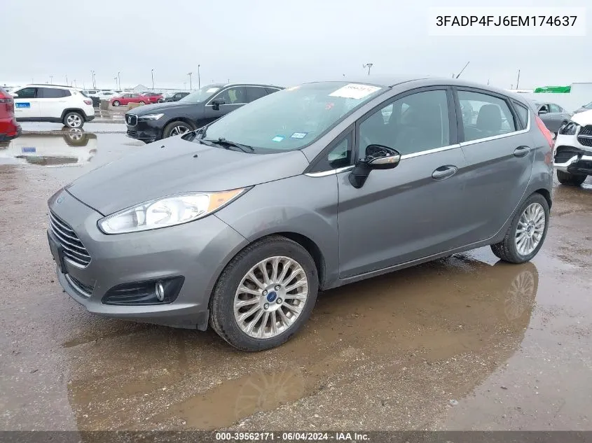 3FADP4FJ6EM174637 2014 Ford Fiesta Titanium