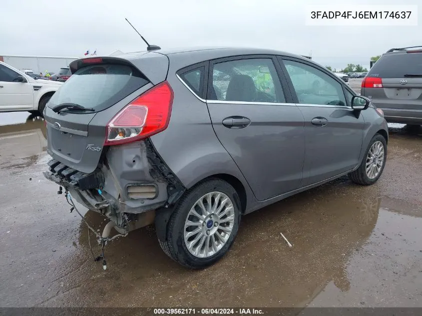 3FADP4FJ6EM174637 2014 Ford Fiesta Titanium