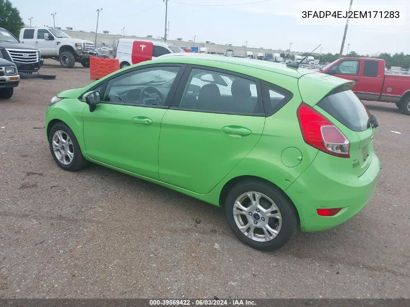 3FADP4EJ2EM171283 2014 Ford Fiesta Se