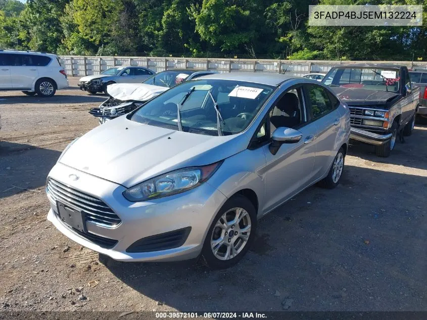 2014 Ford Fiesta Se VIN: 3FADP4BJ5EM132224 Lot: 39572101