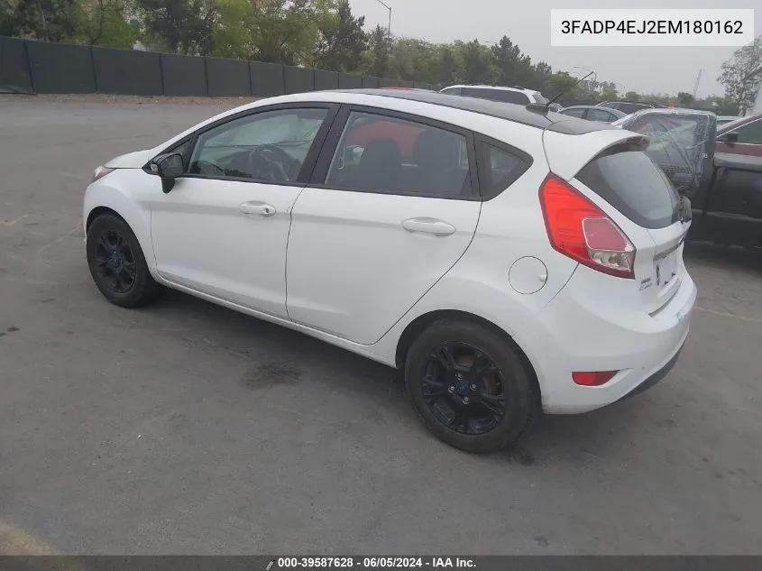 3FADP4EJ2EM180162 2014 Ford Fiesta Se