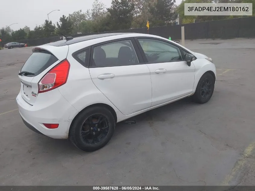 3FADP4EJ2EM180162 2014 Ford Fiesta Se