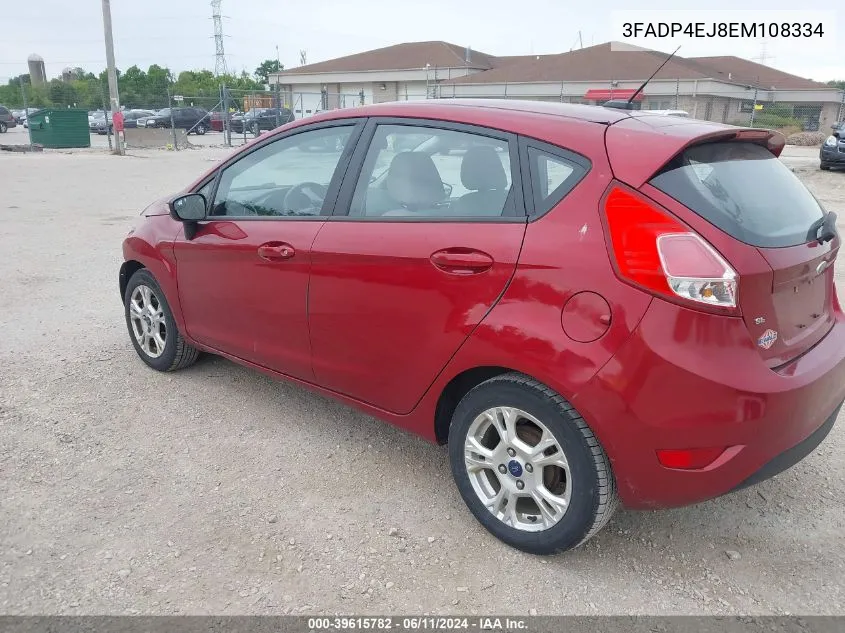 3FADP4EJ8EM108334 2014 Ford Fiesta Se