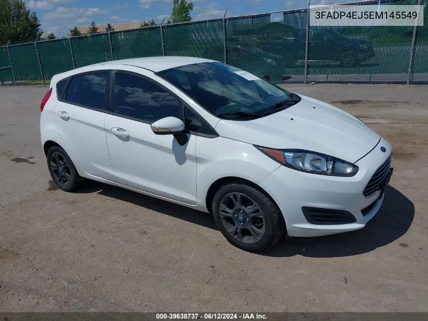 2014 Ford Fiesta Se VIN: 3FADP4EJ5EM145549 Lot: 39638737