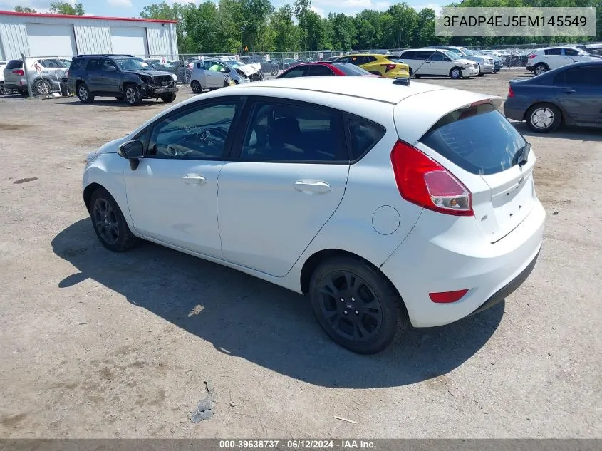 3FADP4EJ5EM145549 2014 Ford Fiesta Se