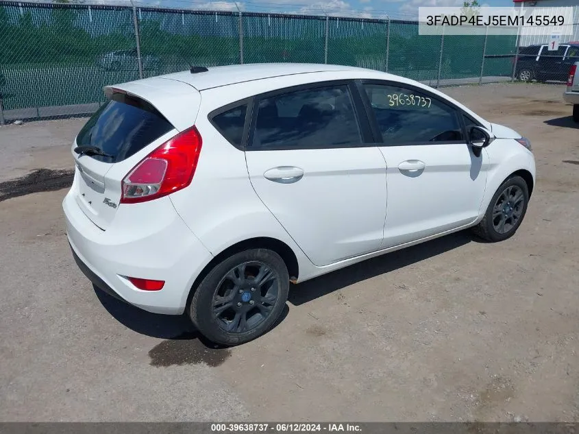 3FADP4EJ5EM145549 2014 Ford Fiesta Se