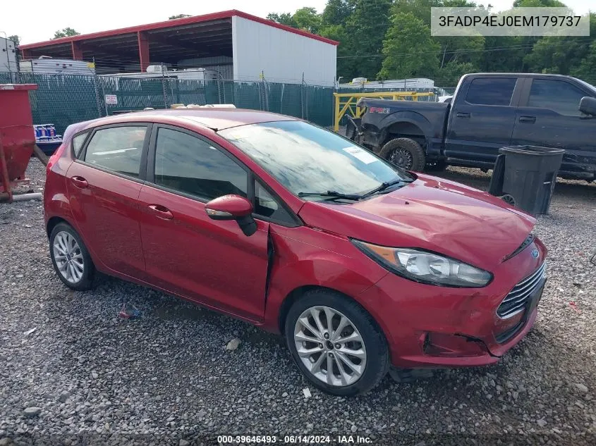 3FADP4EJ0EM179737 2014 Ford Fiesta Se