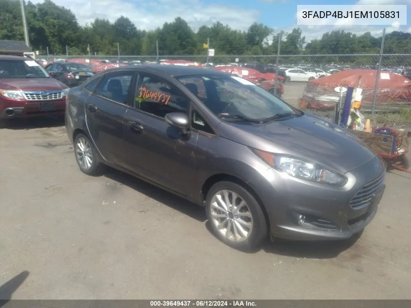 3FADP4BJ1EM105831 2014 Ford Fiesta Se