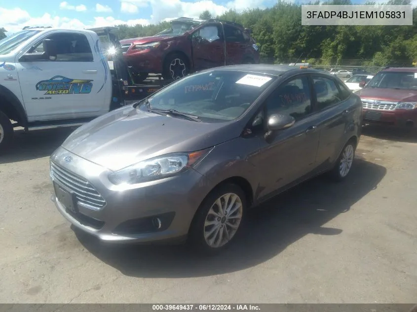 3FADP4BJ1EM105831 2014 Ford Fiesta Se