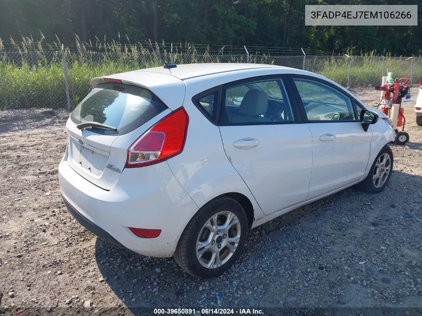 3FADP4EJ7EM106266 2014 Ford Fiesta Se