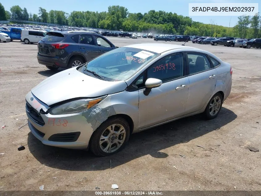 3FADP4BJ9EM202937 2014 Ford Fiesta Se