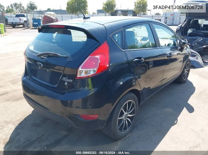 3FADP4TJ0EM206728 2014 Ford Fiesta S