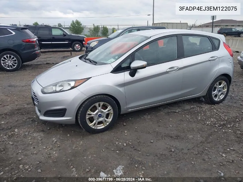 3FADP4EJ3EM122075 2014 Ford Fiesta Se