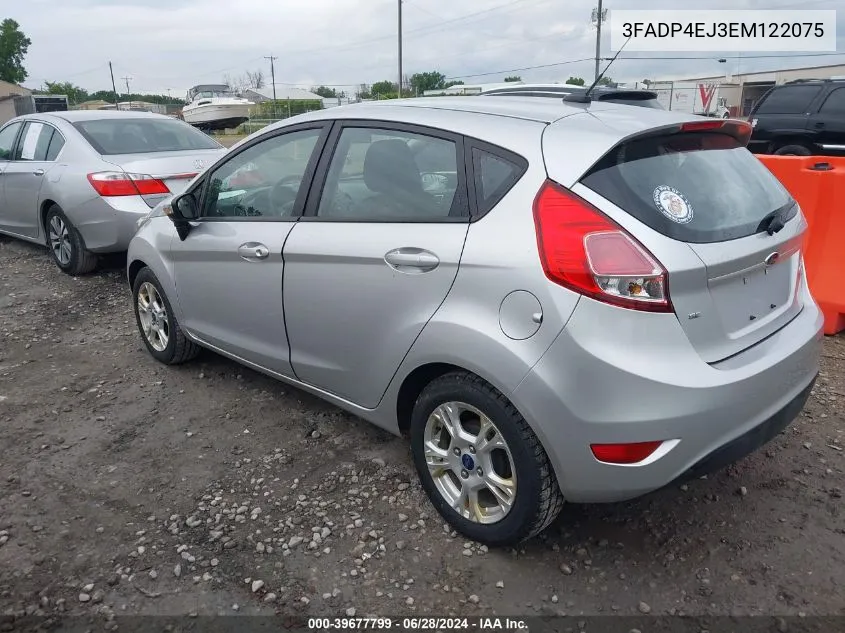 3FADP4EJ3EM122075 2014 Ford Fiesta Se