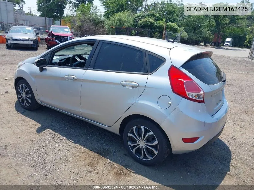 2014 Ford Fiesta S VIN: 3FADP4TJ2EM162425 Lot: 39692324