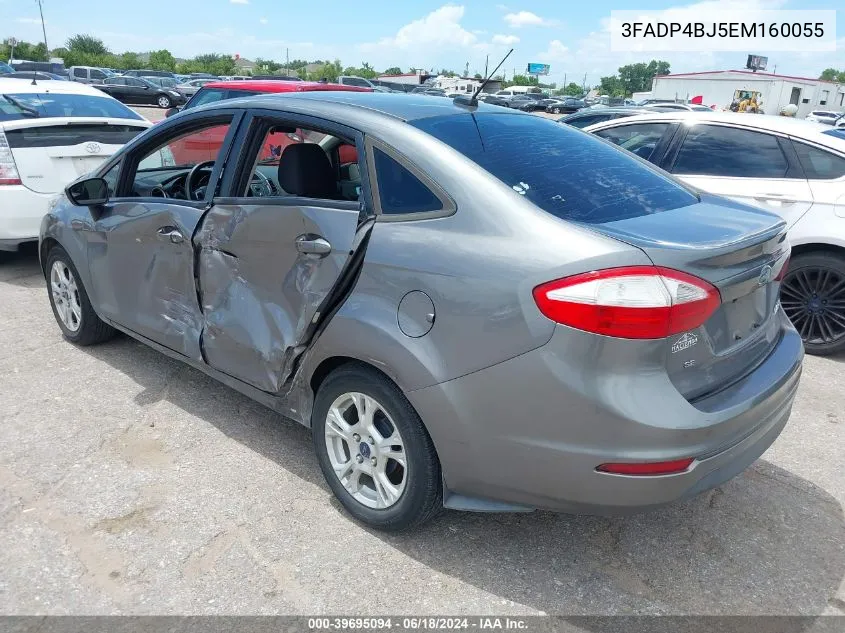 3FADP4BJ5EM160055 2014 Ford Fiesta Se