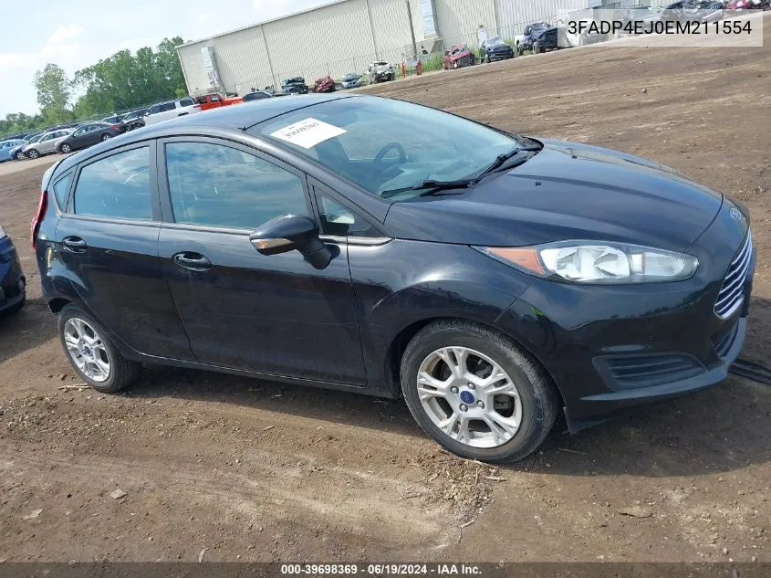 3FADP4EJ0EM211554 2014 Ford Fiesta Se