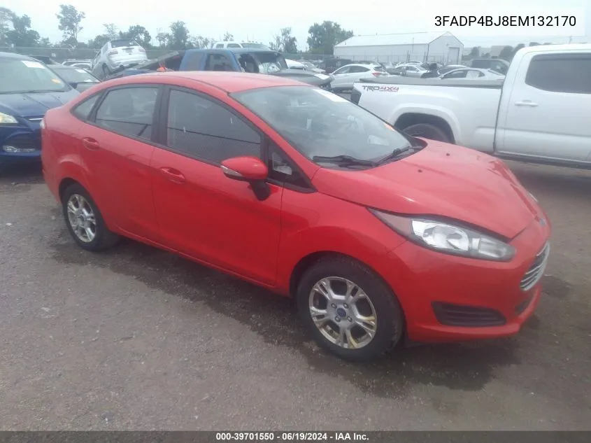 3FADP4BJ8EM132170 2014 Ford Fiesta Se