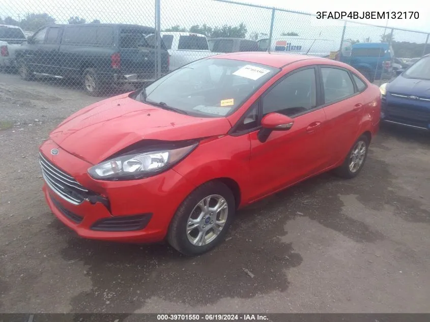 3FADP4BJ8EM132170 2014 Ford Fiesta Se