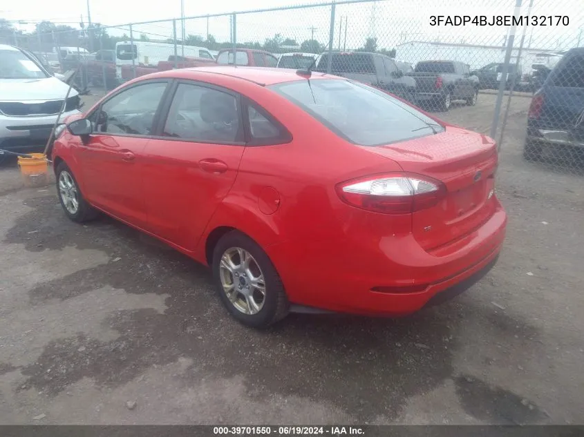 3FADP4BJ8EM132170 2014 Ford Fiesta Se