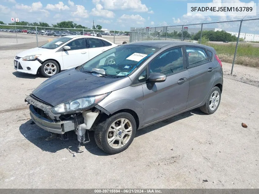 2014 Ford Fiesta Se VIN: 3FADP4EJ5EM163789 Lot: 39715594