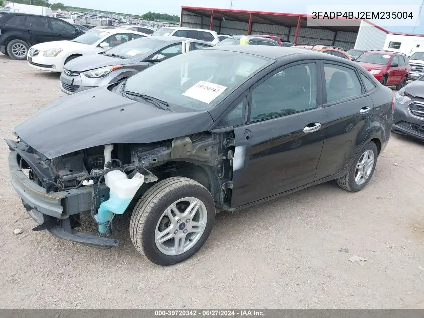 3FADP4BJ2EM235004 2014 Ford Fiesta Se