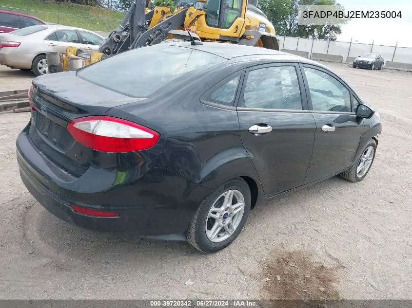 2014 Ford Fiesta Se VIN: 3FADP4BJ2EM235004 Lot: 39720342