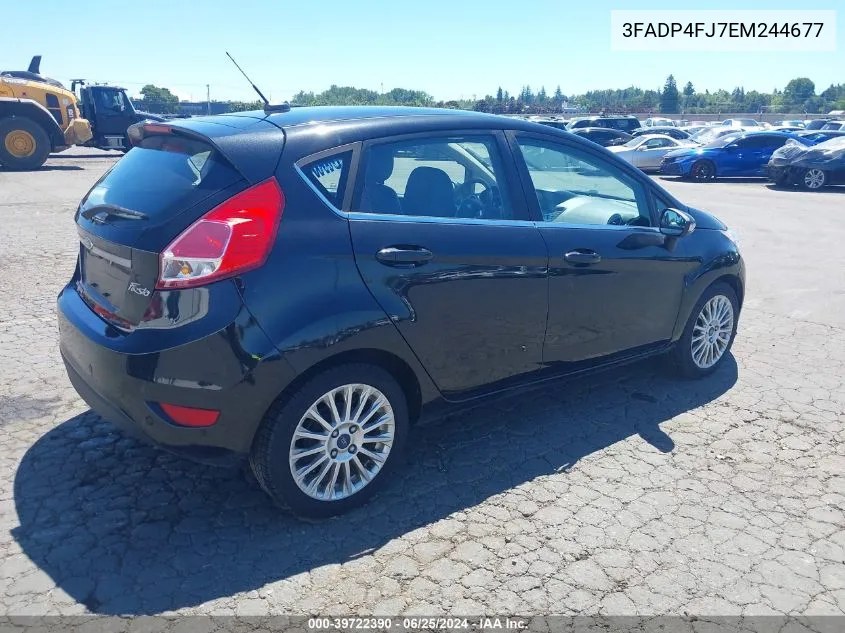 3FADP4FJ7EM244677 2014 Ford Fiesta Titanium