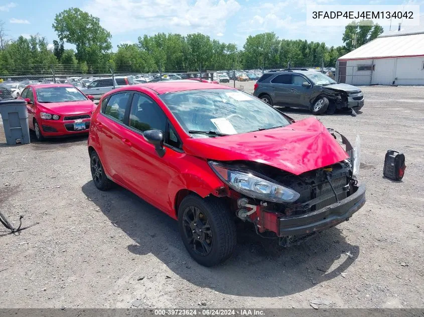 3FADP4EJ4EM134042 2014 Ford Fiesta Se