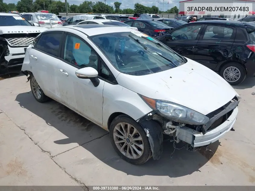 2014 Ford Fiesta Se VIN: 3FADP4BJXEM207483 Lot: 39733380