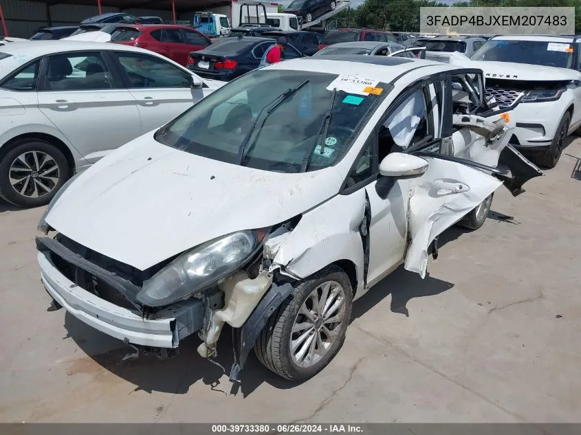 3FADP4BJXEM207483 2014 Ford Fiesta Se