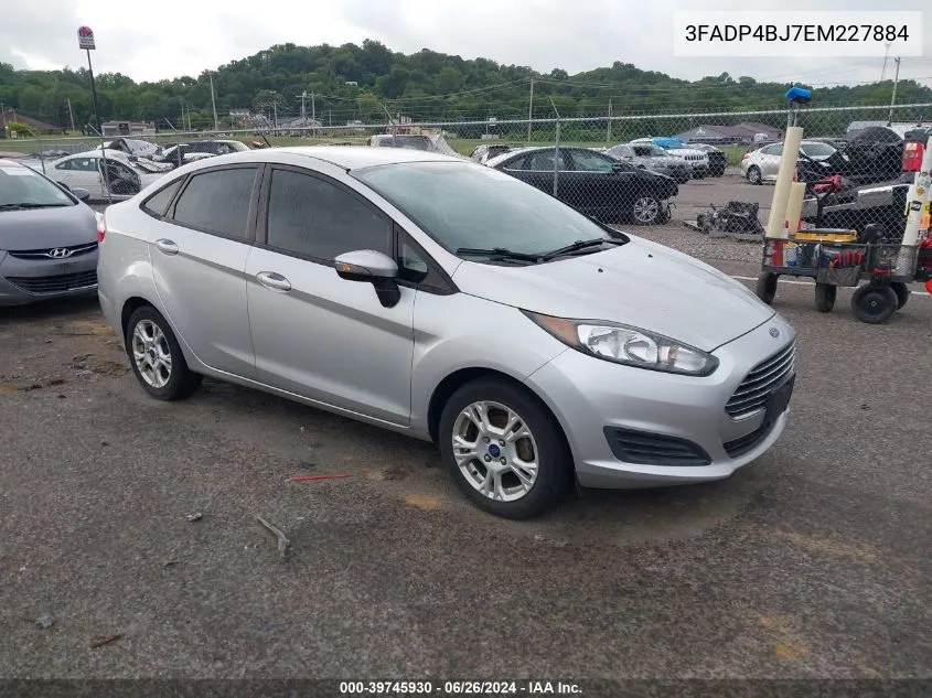 3FADP4BJ7EM227884 2014 Ford Fiesta Se