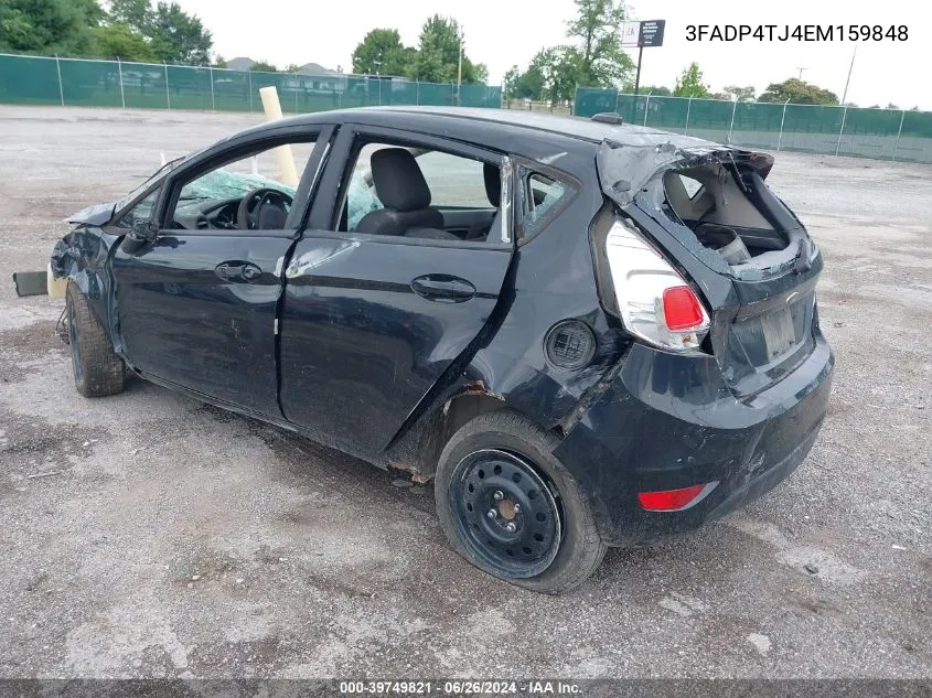 3FADP4TJ4EM159848 2014 Ford Fiesta S