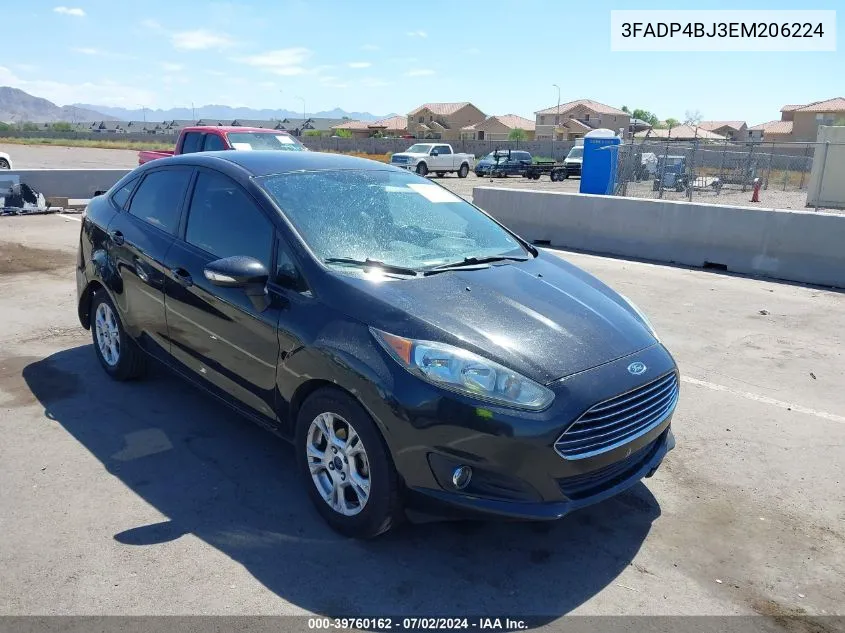 3FADP4BJ3EM206224 2014 Ford Fiesta Se