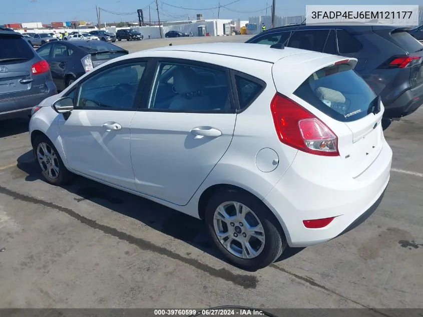 3FADP4EJ6EM121177 2014 Ford Fiesta Se