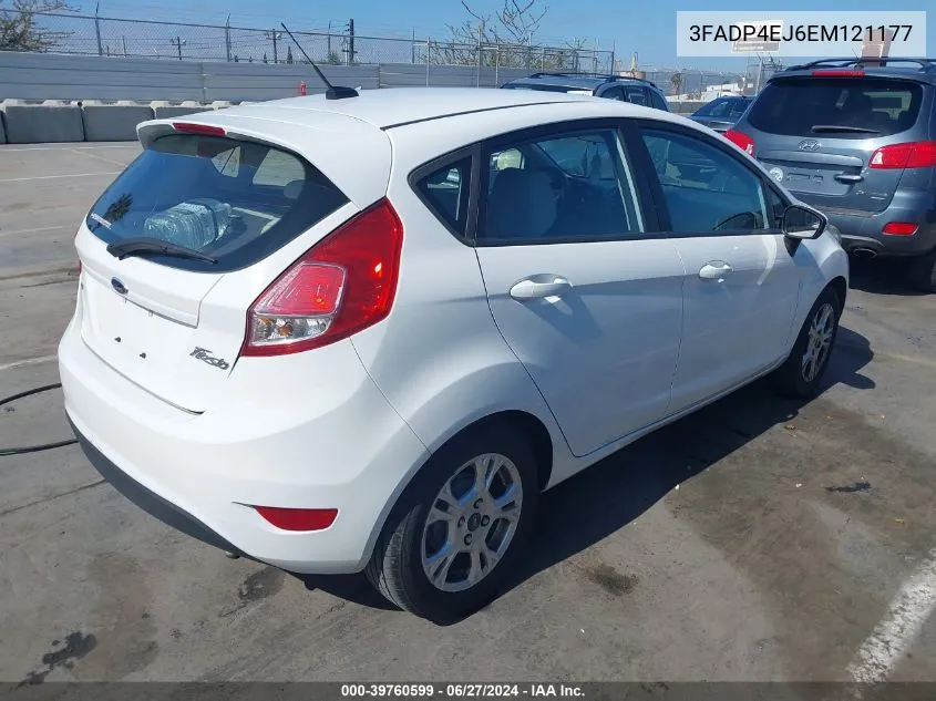 3FADP4EJ6EM121177 2014 Ford Fiesta Se