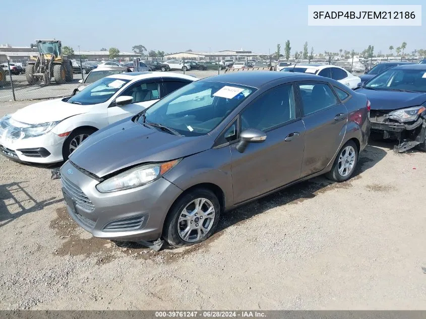 3FADP4BJ7EM212186 2014 Ford Fiesta Se