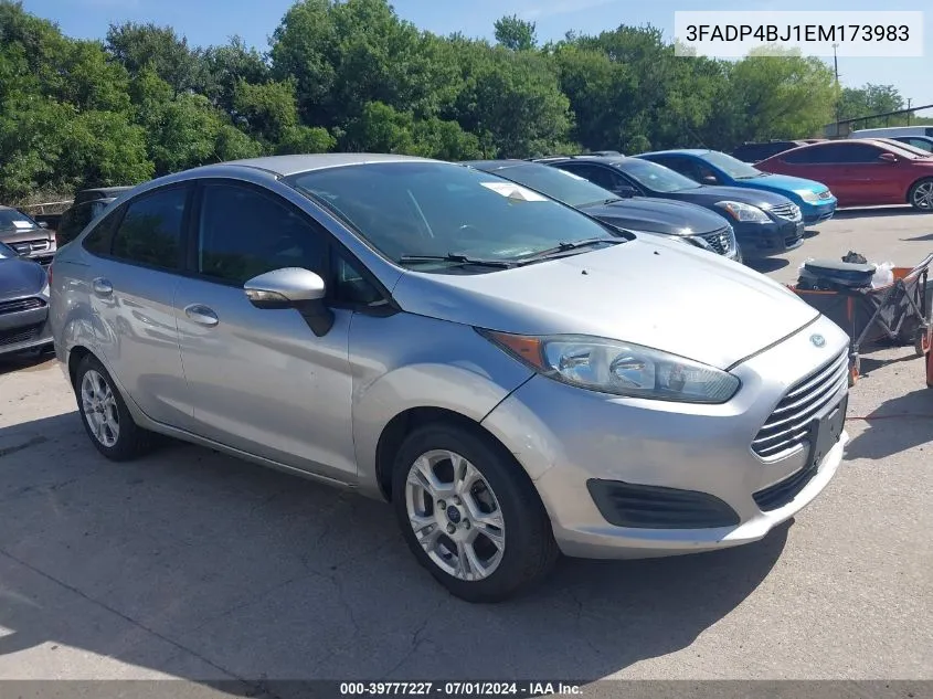 3FADP4BJ1EM173983 2014 Ford Fiesta Se