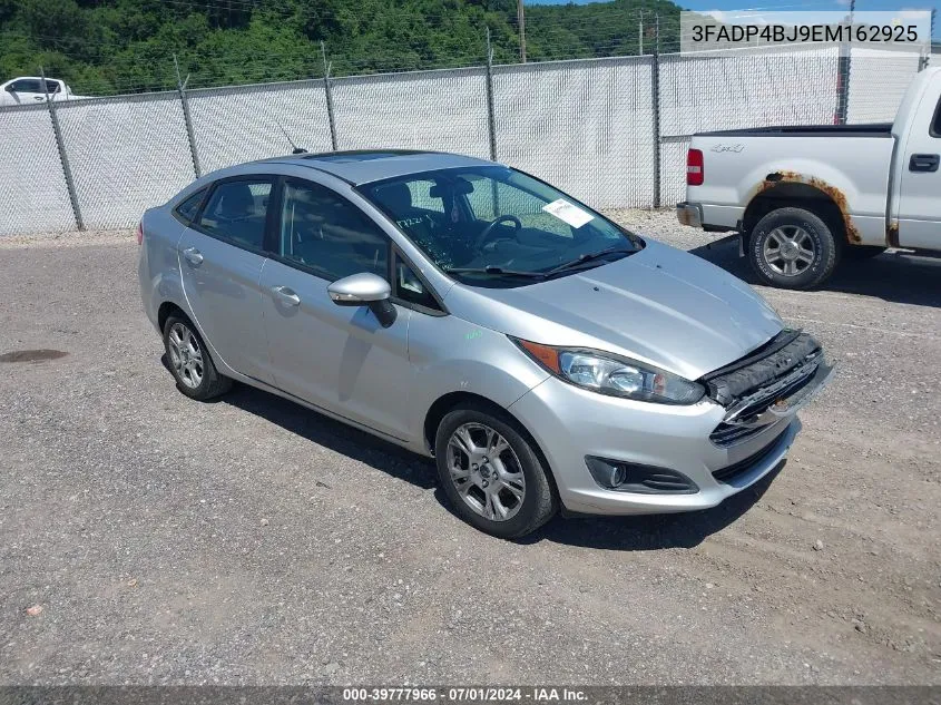 2014 Ford Fiesta Se VIN: 3FADP4BJ9EM162925 Lot: 39777966