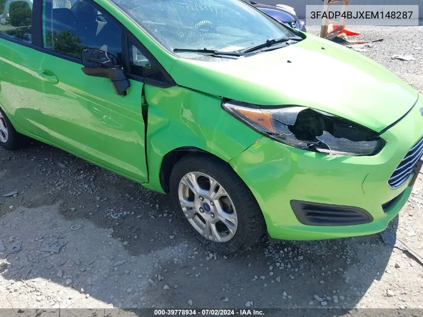 3FADP4BJXEM148287 2014 Ford Fiesta Se