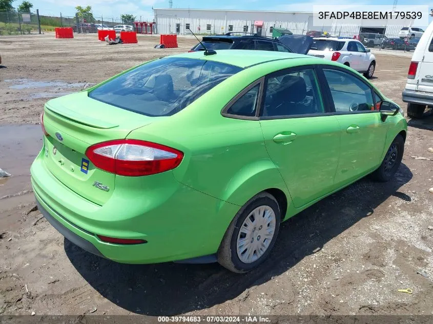 3FADP4BE8EM179539 2014 Ford Fiesta Se