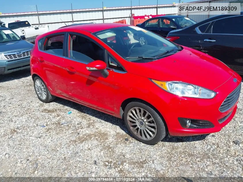 3FADP4FJ9EM189309 2014 Ford Fiesta Titanium