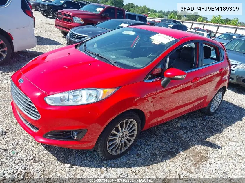 3FADP4FJ9EM189309 2014 Ford Fiesta Titanium